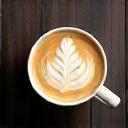 Artisan Latte with Rosetta heart foam